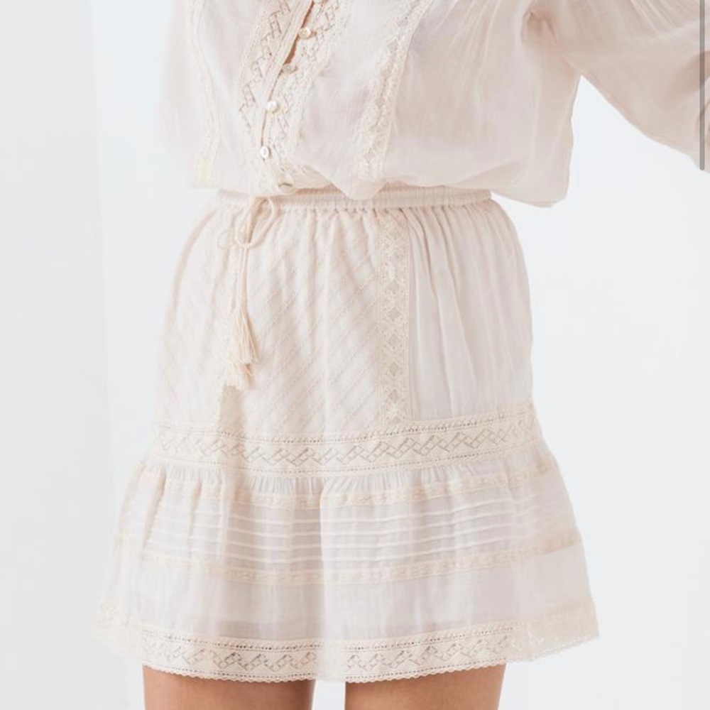 Spell and the Gypsy Cinder mini skirt size L NWT